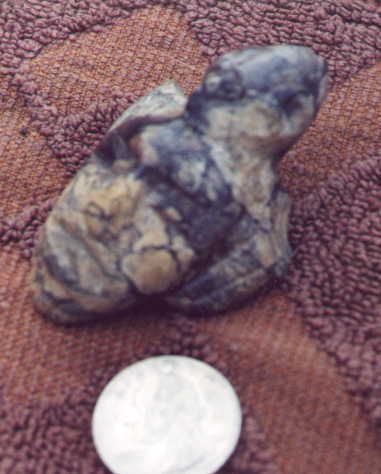 Mayan Gem Stone Carvings